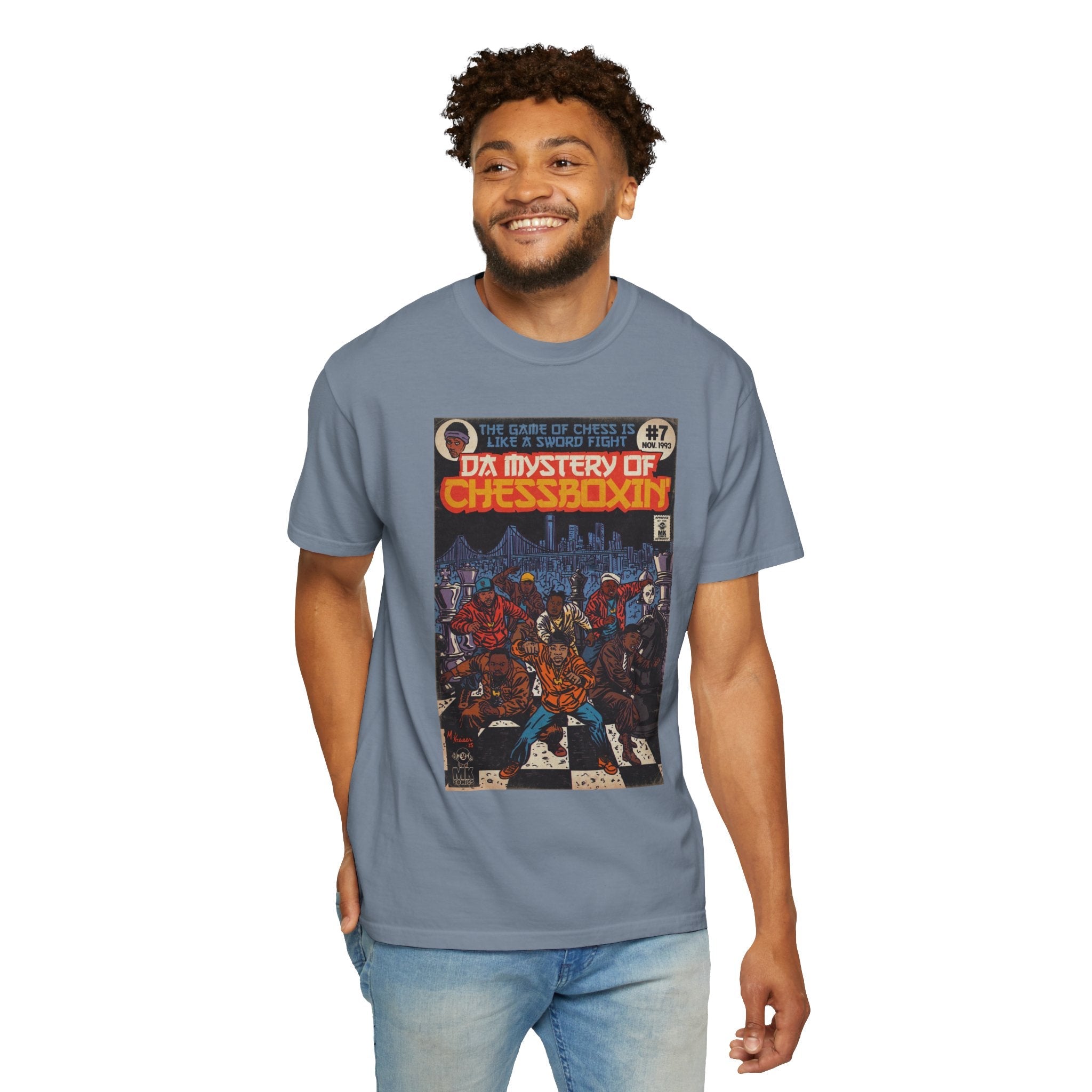 Da Mystery of Chessboxin - Unisex Comfort Colors T-shirt | Hip Hop Graphic Cotton Oversized Streetwear Tee Fine Art Of MK