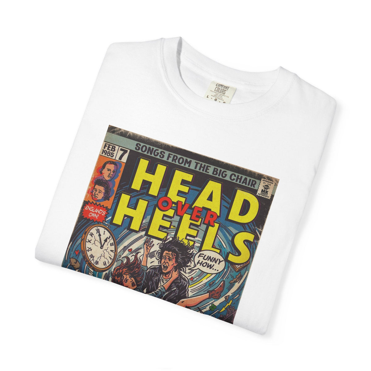 Head Over Heels - Unisex Comfort Colors T-shirt Fine Art Of MK
