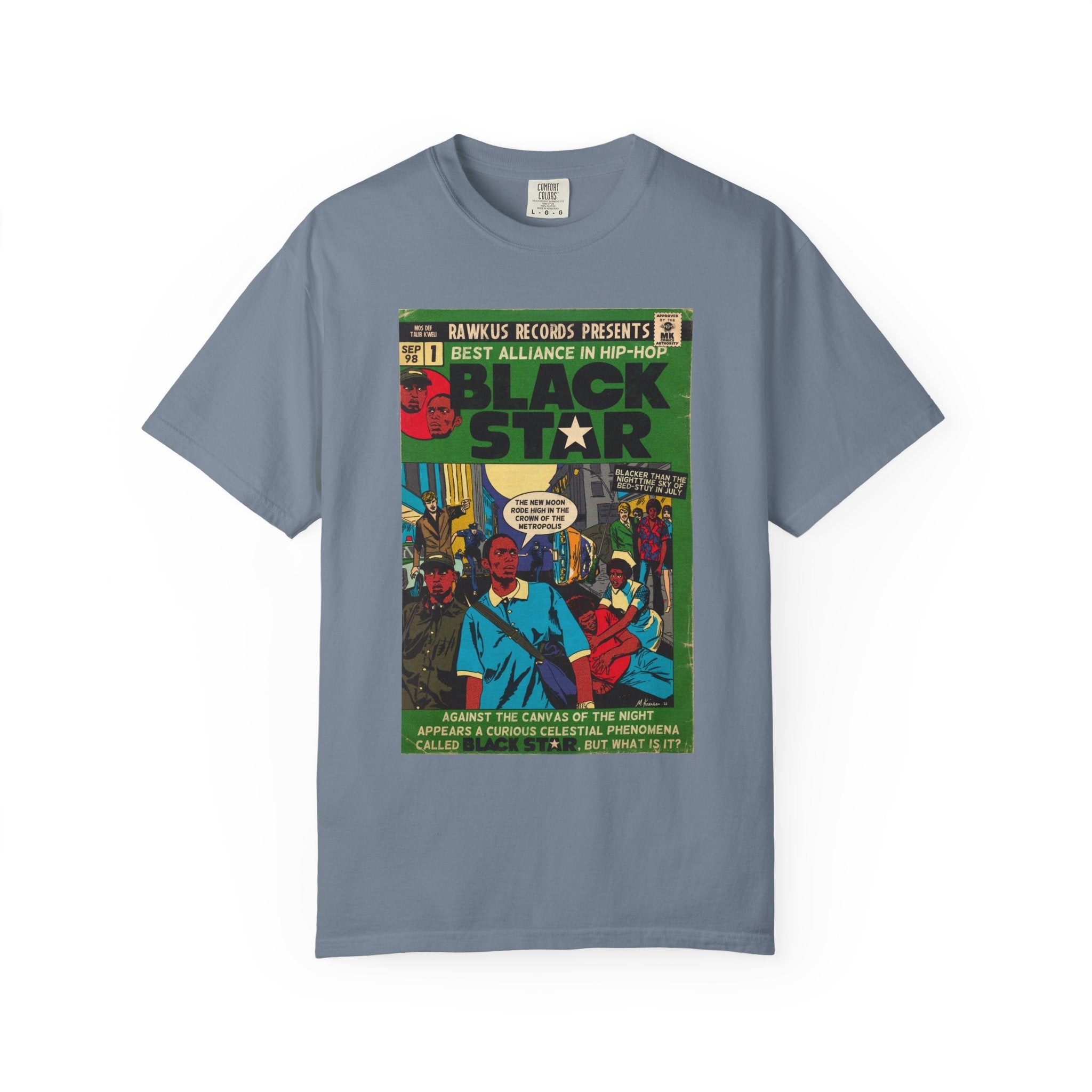 Black Star - Unisex Comfort Colors T-shirt Fine Art Of MK
