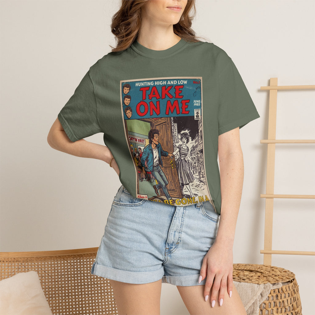 Take On Me - Unisex Comfort Colors T-shirt Fine Art Of MK