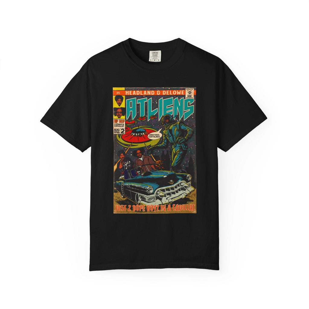 ATLiens - 2 Dope Boyz in a Cadillac - Unisex Comfort Colors T-shirt Fine Art Of MK
