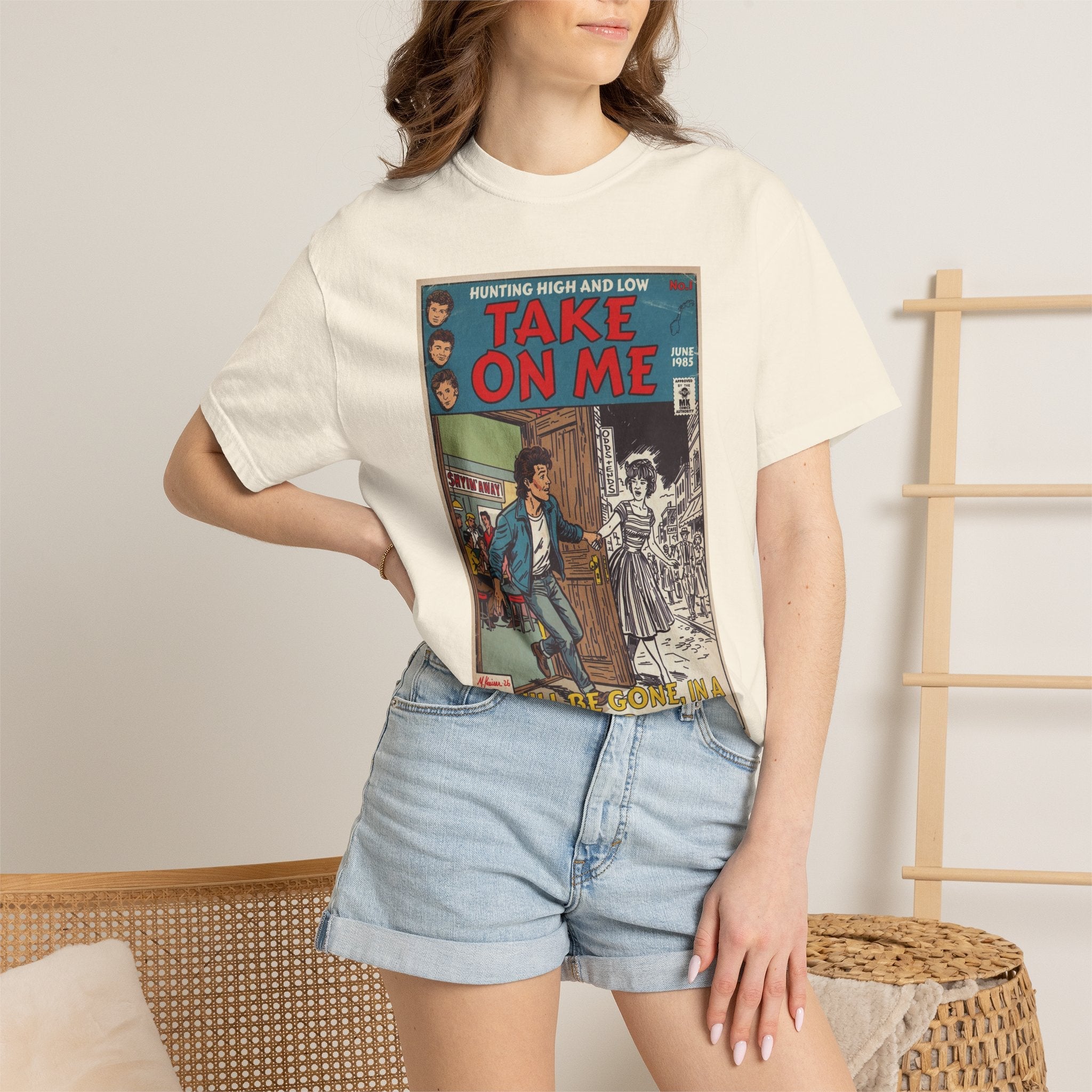 Take On Me - Unisex Comfort Colors T-shirt Fine Art Of MK