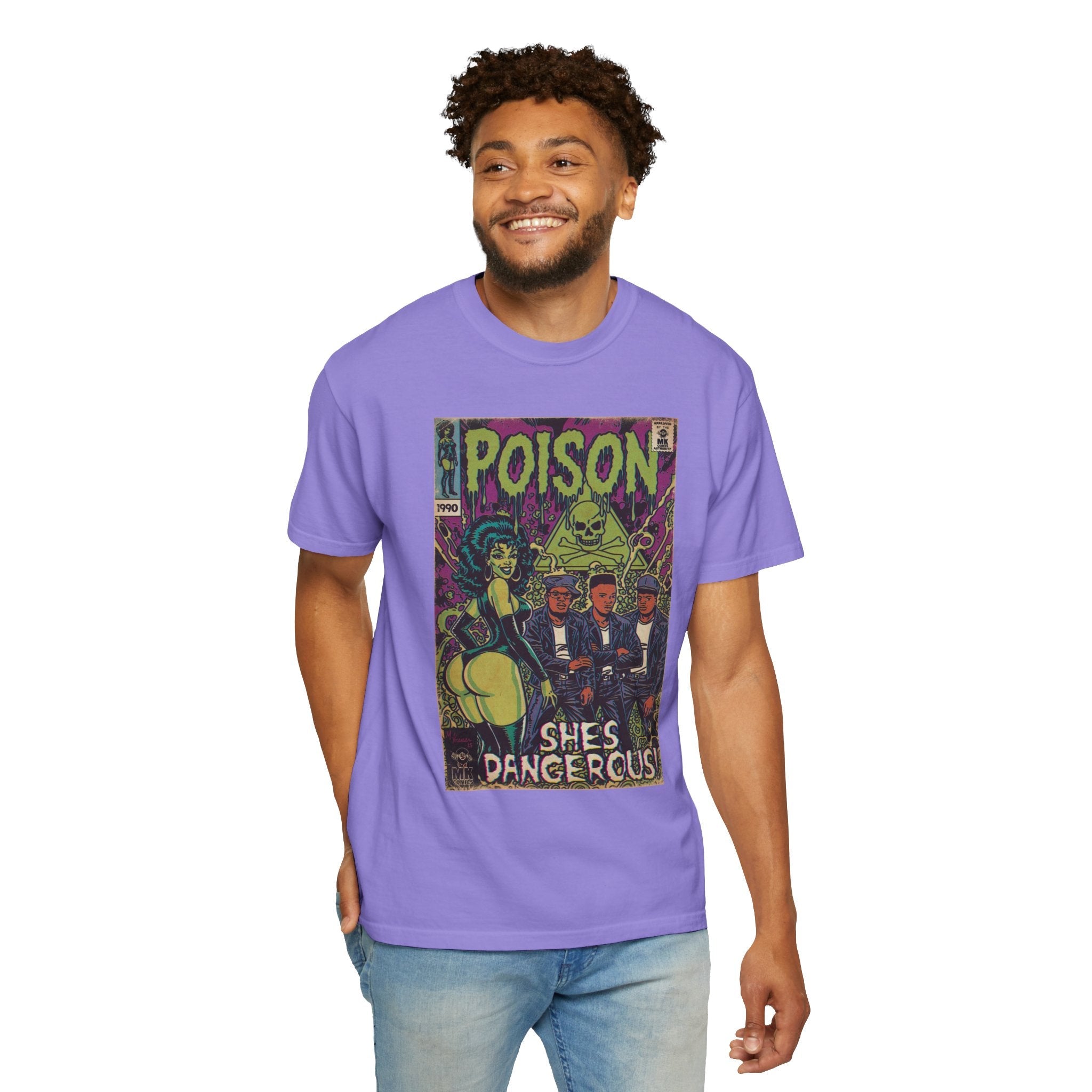 Poison - Unisex Comfort Colors T-shirt Fine Art Of MK