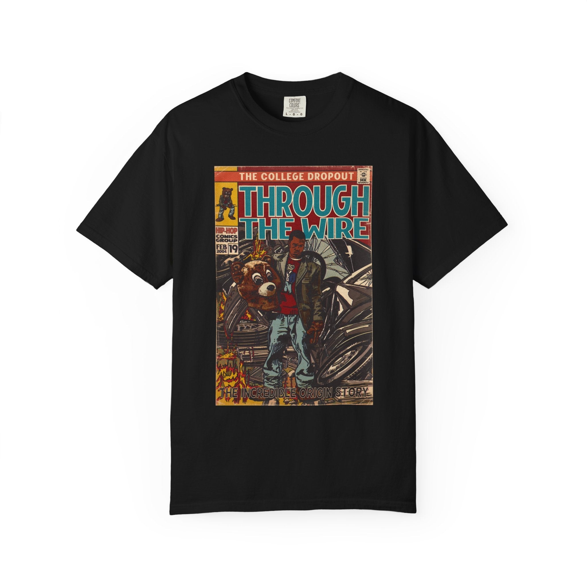 Through The Wire - Unisex Comfort Colors T-shirt Fine Art Of MK