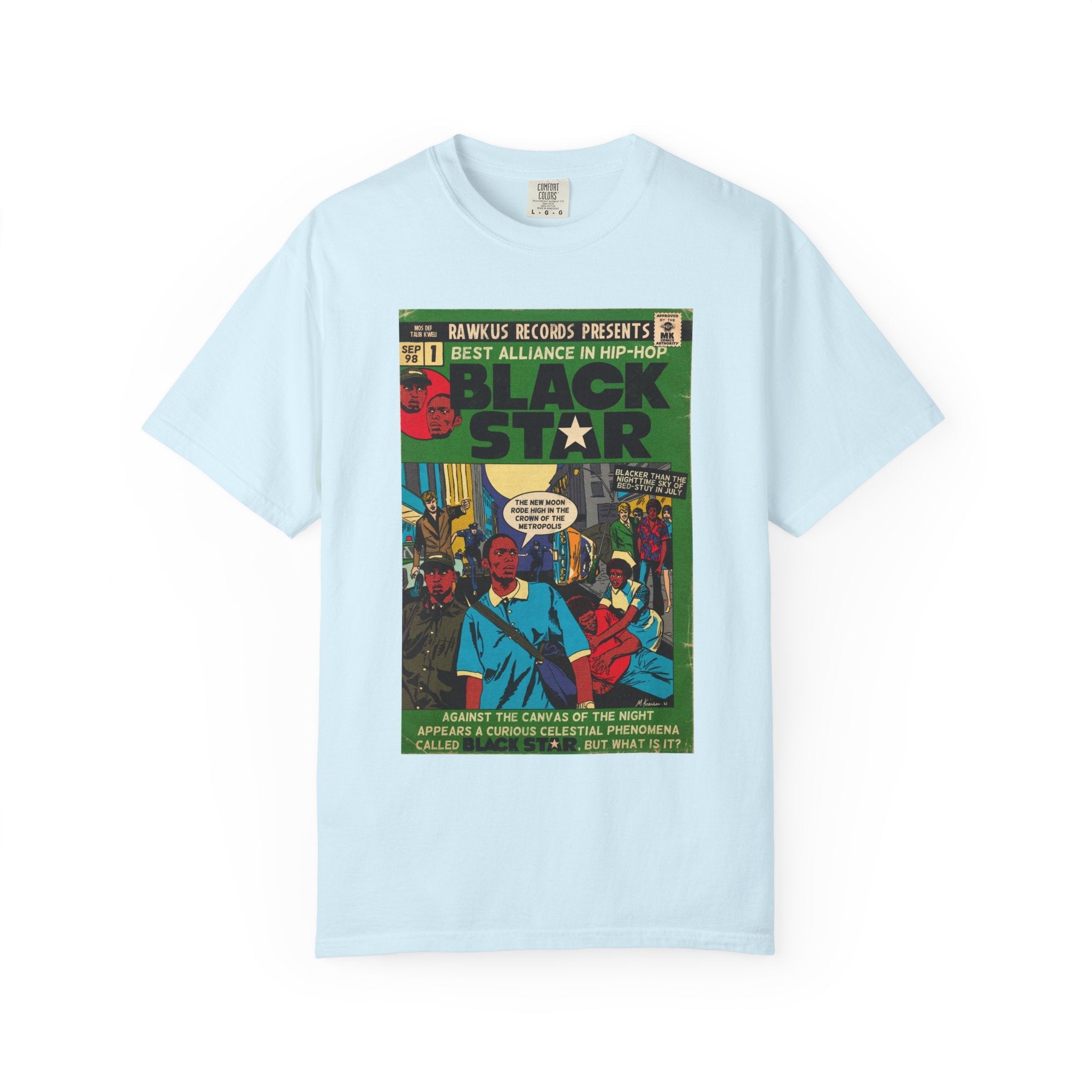 Black Star - Unisex Comfort Colors T-shirt Fine Art Of MK