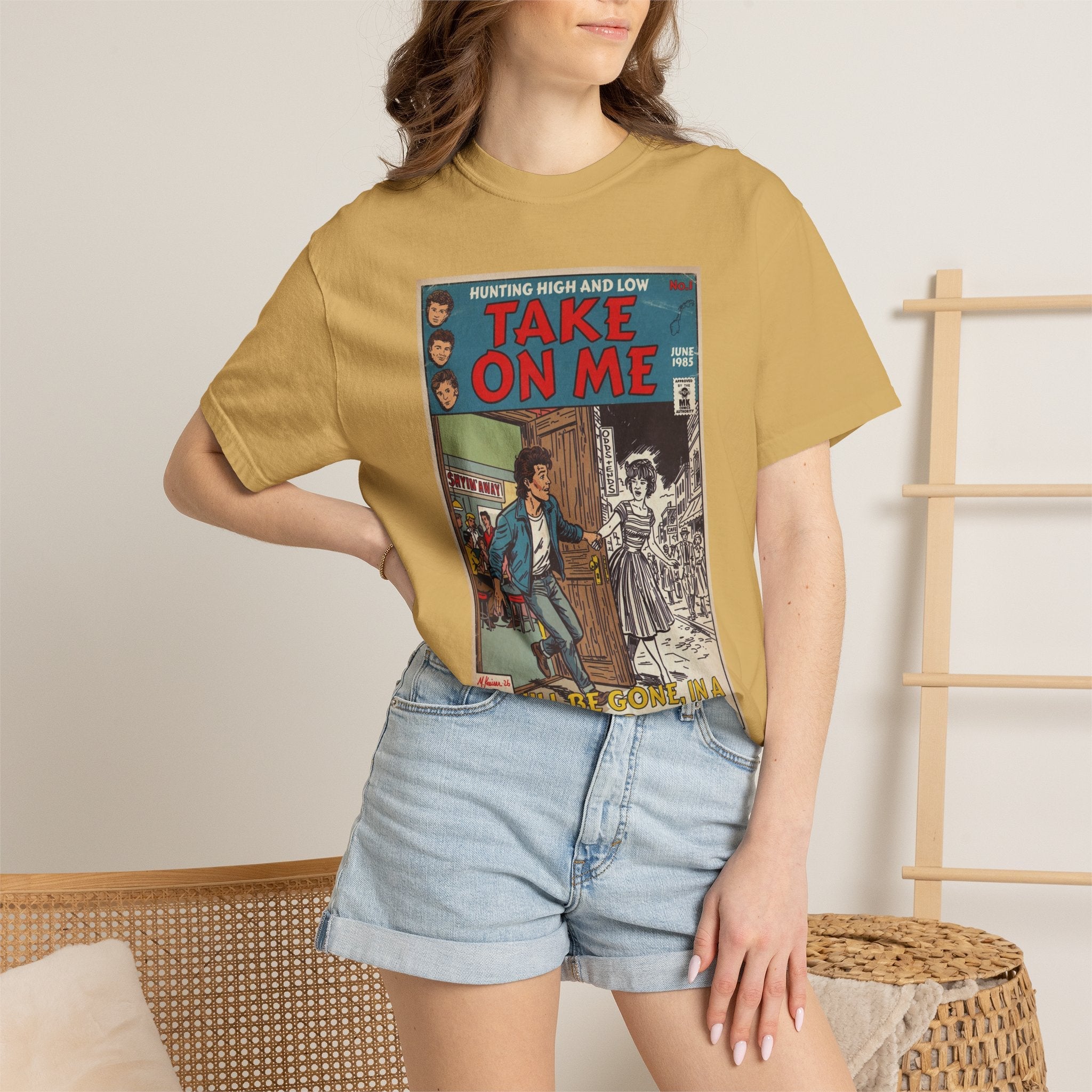 Take On Me - Unisex Comfort Colors T-shirt Fine Art Of MK