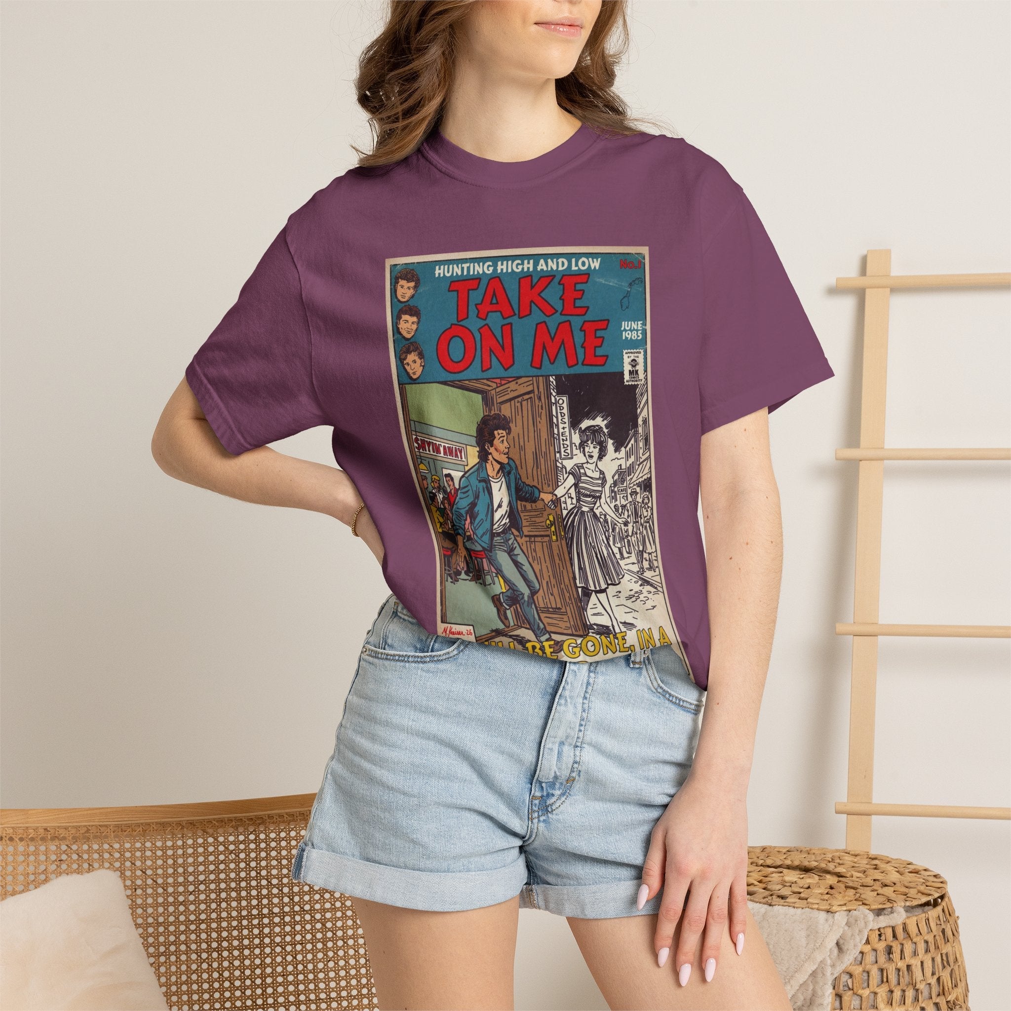 Take On Me - Unisex Comfort Colors T-shirt Fine Art Of MK