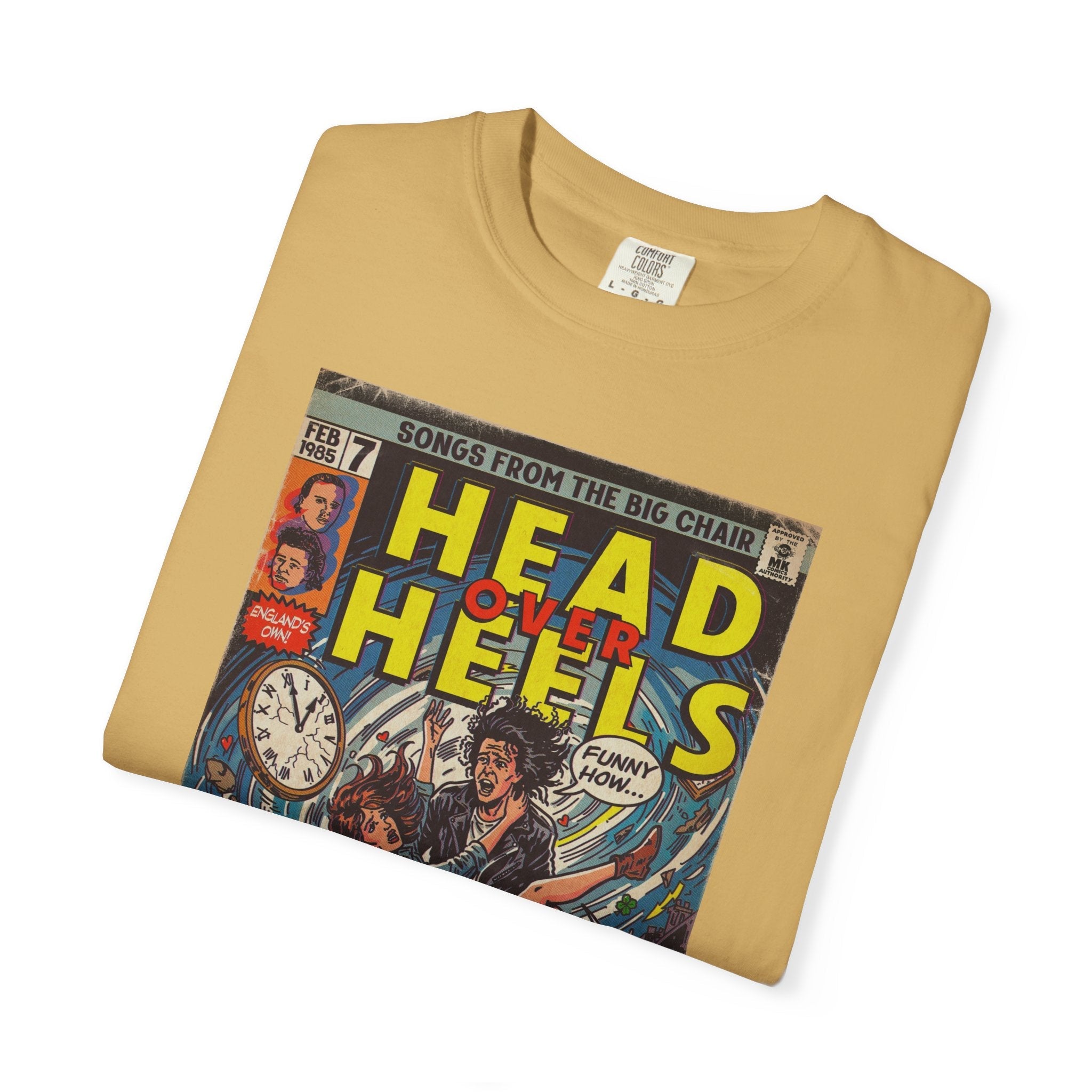 Head Over Heels - Unisex Comfort Colors T-shirt Fine Art Of MK