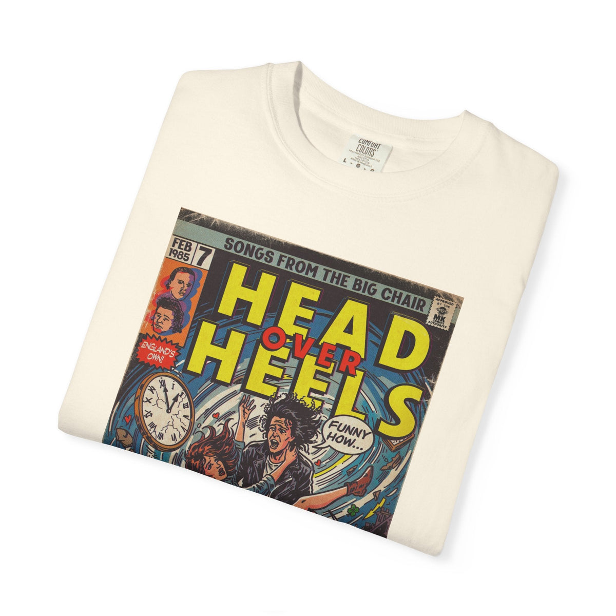 Head Over Heels - Unisex Comfort Colors T-shirt Fine Art Of MK