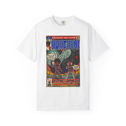 Aquemini - Comic Book Art - Unisex Comfort Colors T-shirt Fine Art Of MK