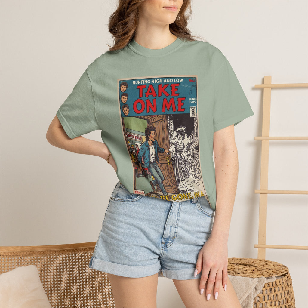 Take On Me - Unisex Comfort Colors T-shirt Fine Art Of MK