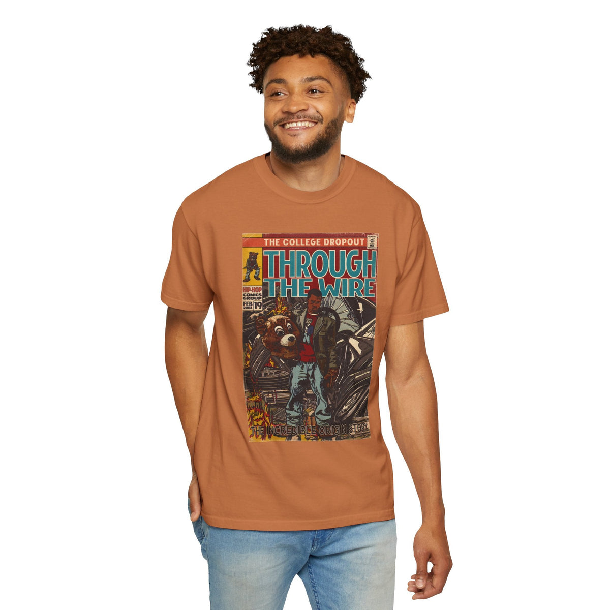Through The Wire - Unisex Comfort Colors T-shirt Fine Art Of MK