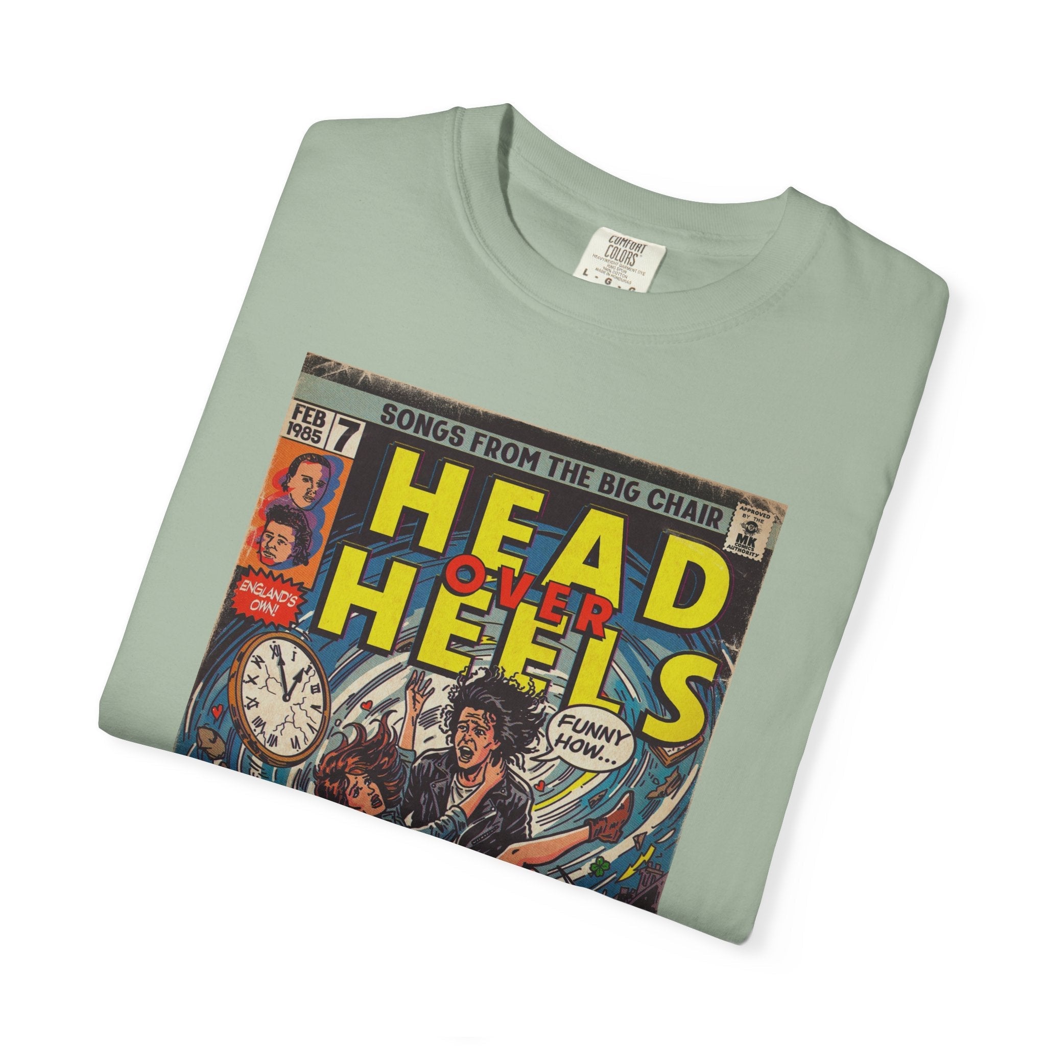 Head Over Heels - Unisex Comfort Colors T-shirt Fine Art Of MK