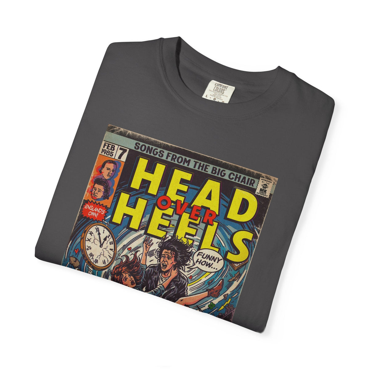 Head Over Heels - Unisex Comfort Colors T-shirt Fine Art Of MK