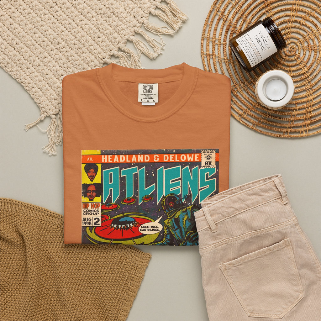 ATLiens - 2 Dope Boyz in a Cadillac - Unisex Comfort Colors T-shirt Fine Art Of MK