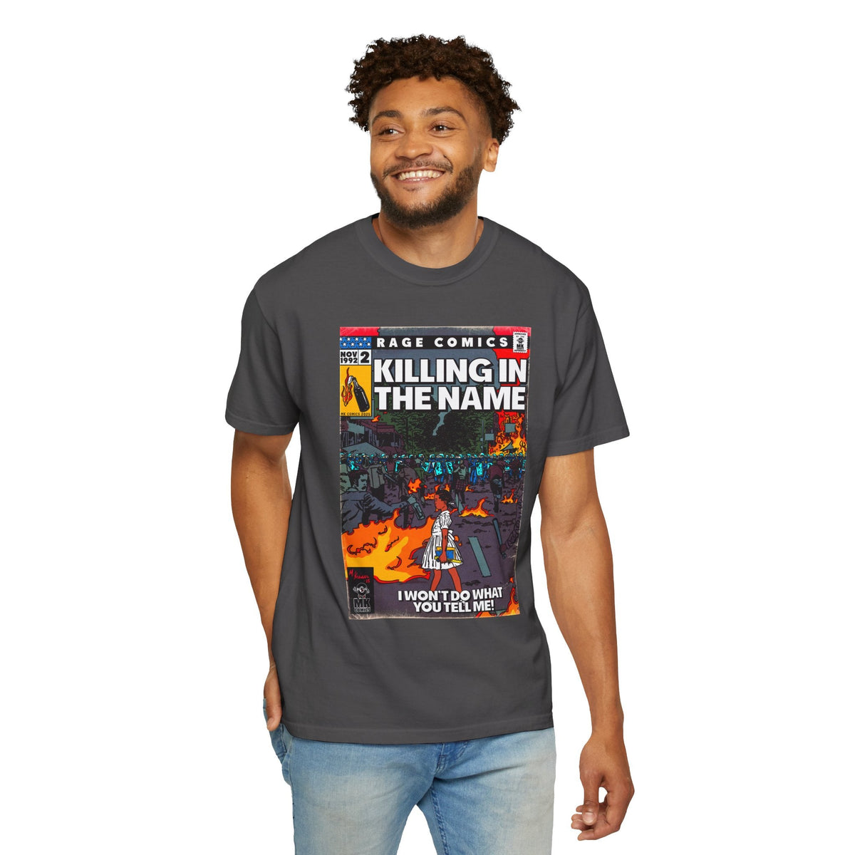 Killing In the Name - Unisex Comfort Colors T-shirt Fine Art Of MK