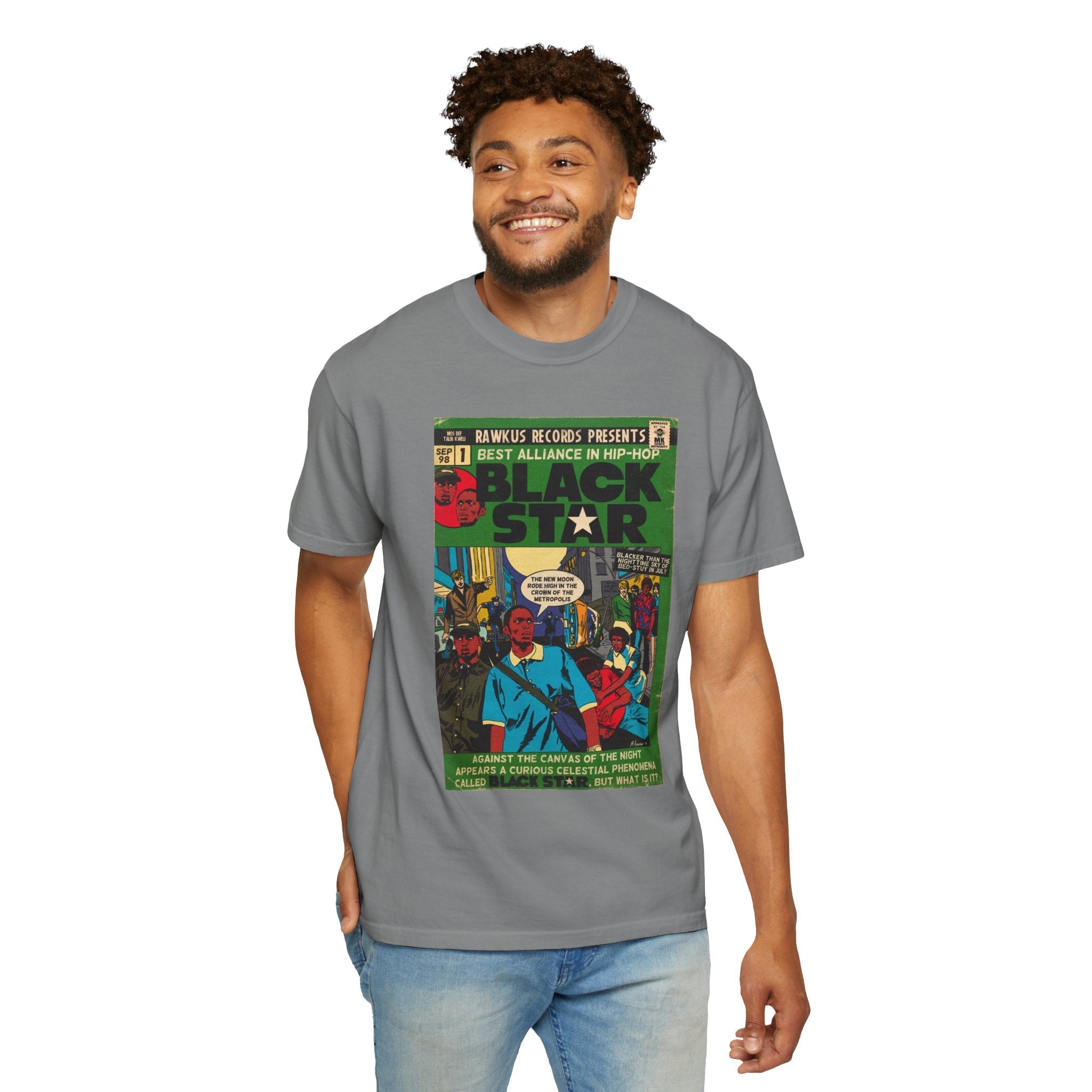 Black Star - Unisex Comfort Colors T-shirt Fine Art Of MK