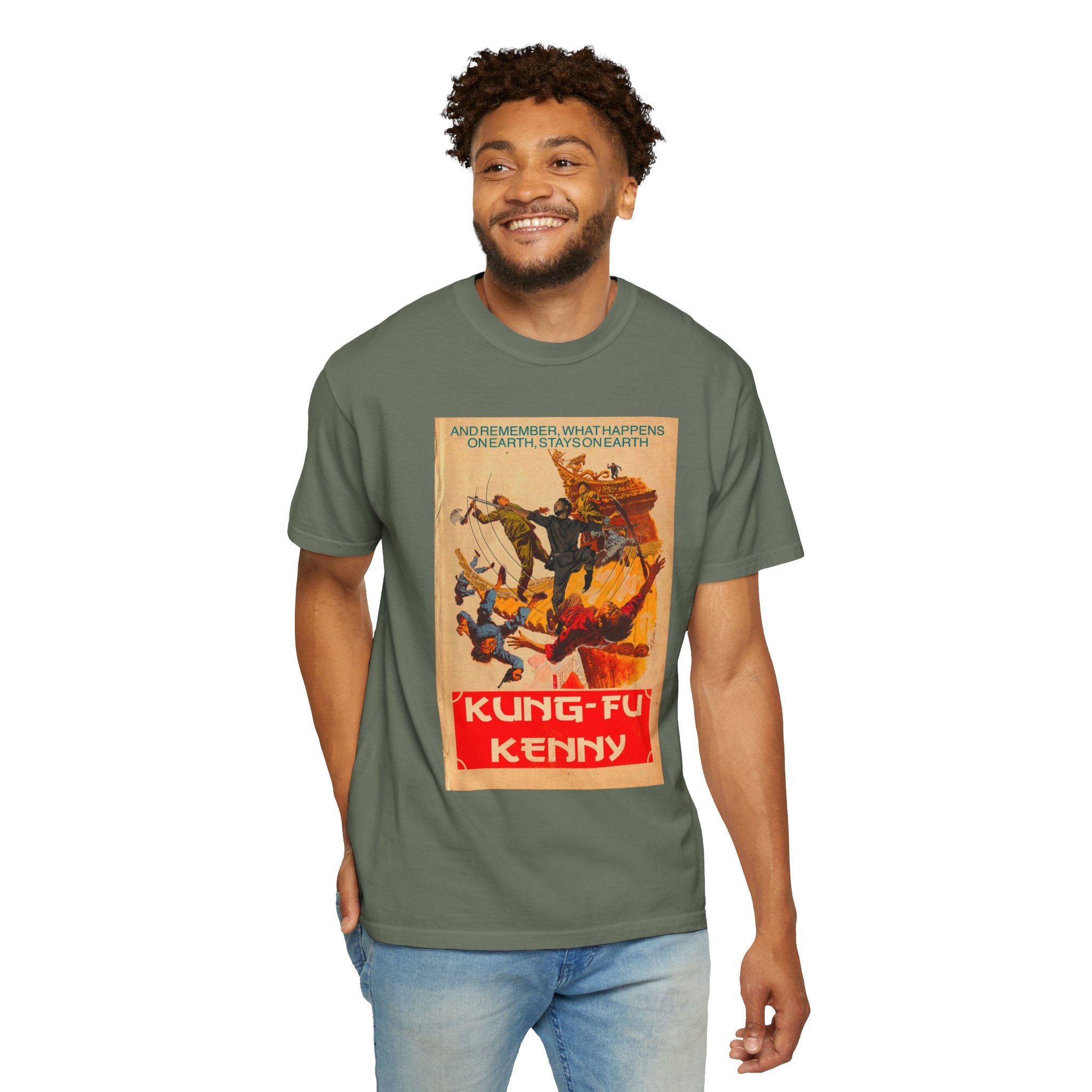 Kung Fu Kenny - Unisex Comfort Colors T-shirt Fine Art Of MK