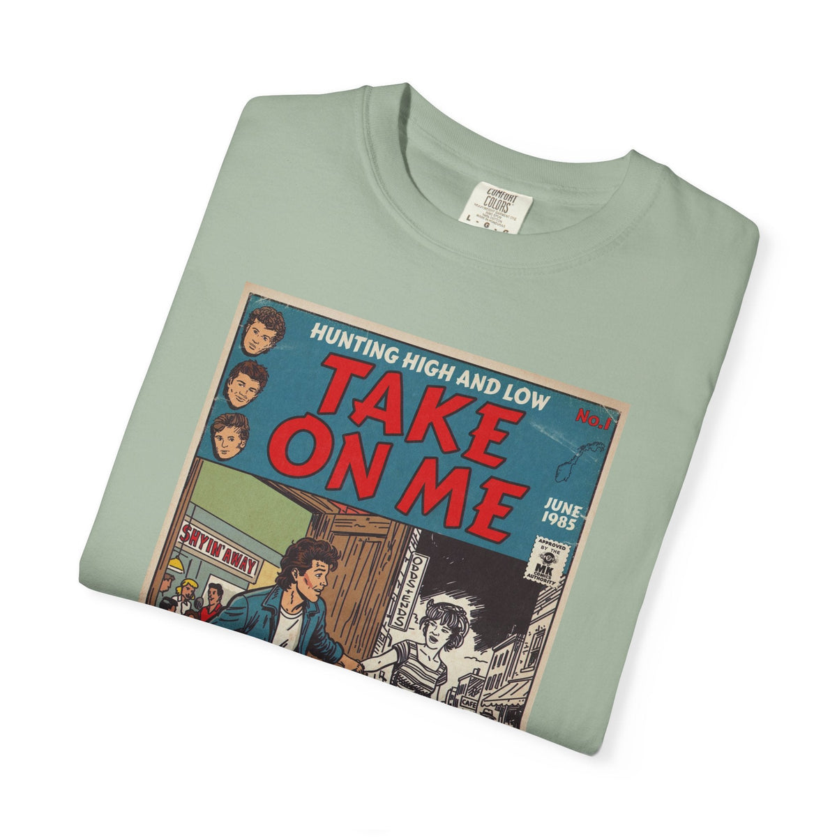 Take On Me - Unisex Comfort Colors T-shirt Fine Art Of MK