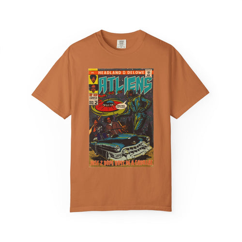 ATLiens - 2 Dope Boyz in a Cadillac - Unisex Comfort Colors T-shirt Fine Art Of MK