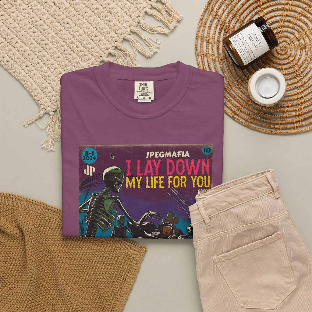 I Lay Down My Life For You -  Unisex Comfort Colors T-shirt Fine Art Of MK